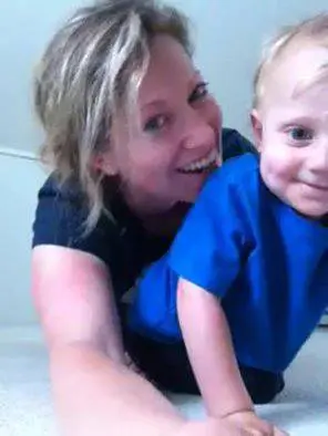 Yoga Mom and Baby