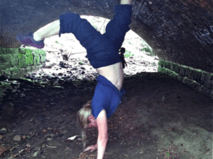 selfish yoga selfie