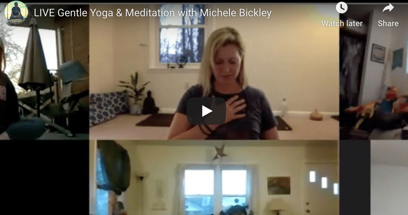 Online Live Yoga with Michele Bickley 3:15:2020