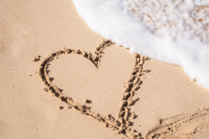sand heart