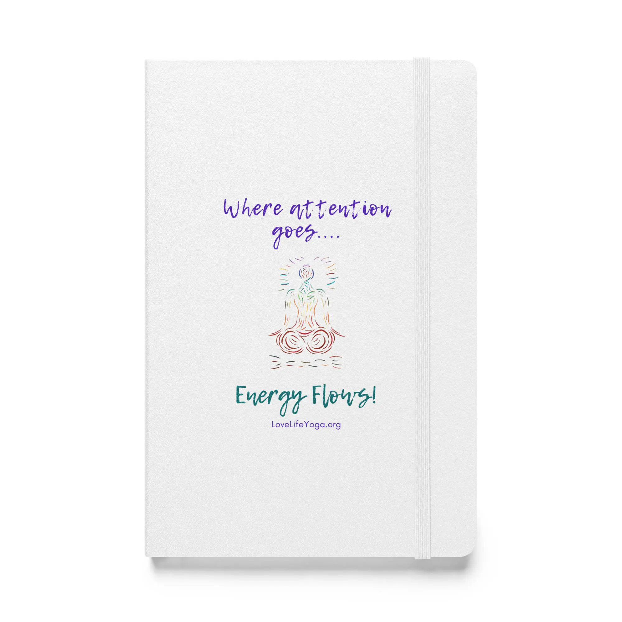 Love Life Yoga Hardcover bound notebook
