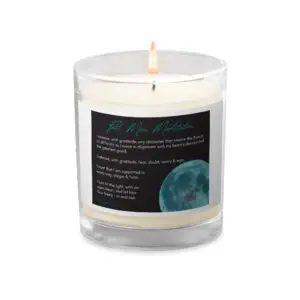 Full Moon Meditation Candle