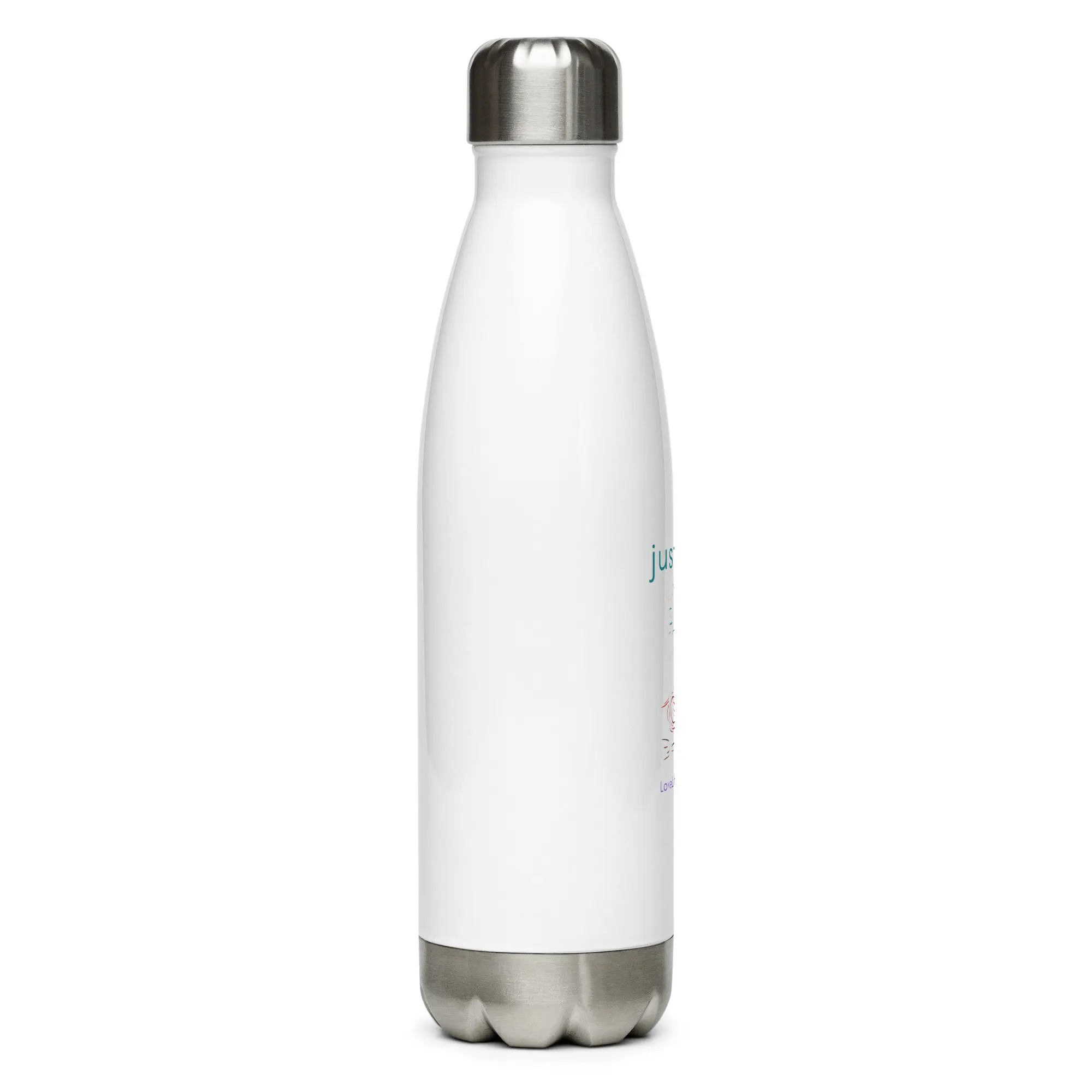 'Just be' Stainless steel water bottle - Image 2