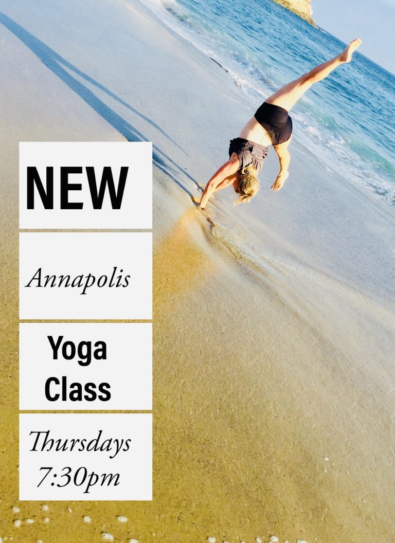 NEW Annapolis Yoga Class!