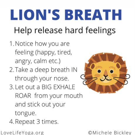 Lions Breath Card