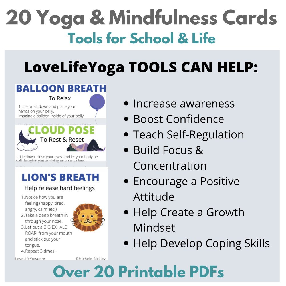 Mindful Yoga Breaks Teacher Tool Box - Full of Joy Yoga