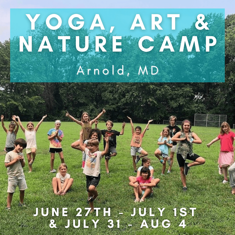 yoga art nature camp